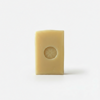 Linden Blossom Bar Soap unwrapped