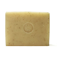 Cardamom Vetiver Bar Soap unwrapped