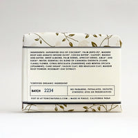 Ingredent label panel for TONIC Ylang Ylang Bar Soap