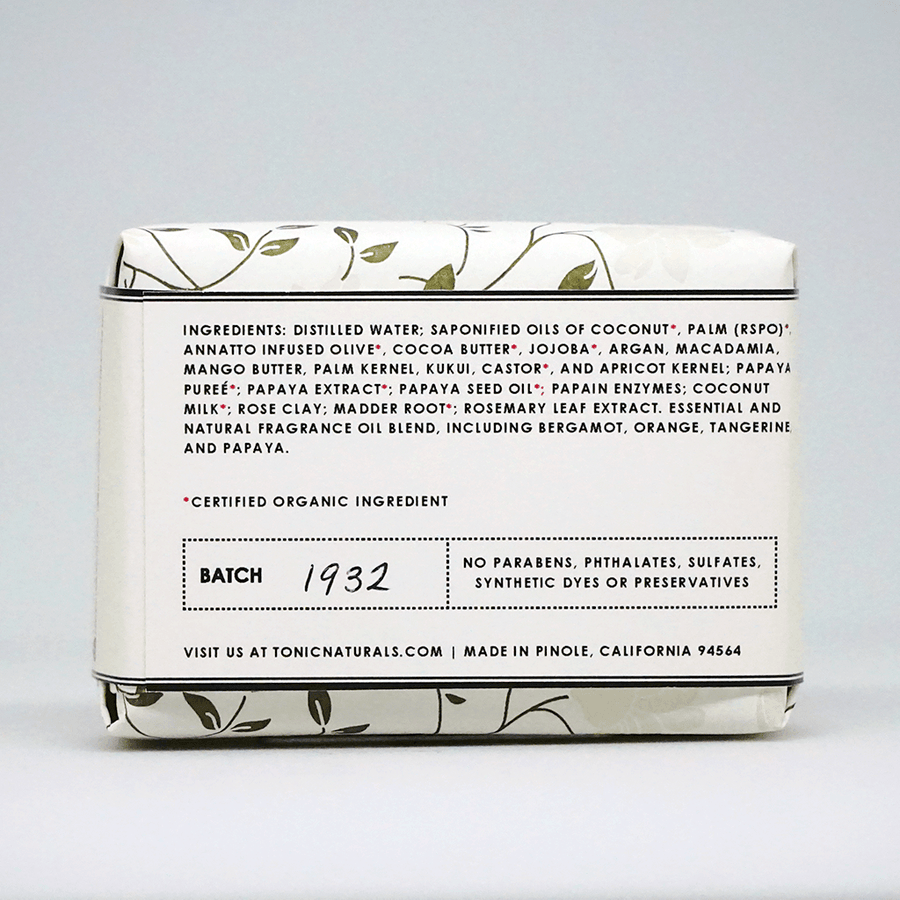 Papaya Bar Soap