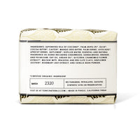 Ingredient panel for TONIC Cedar Sandalwood bar soap