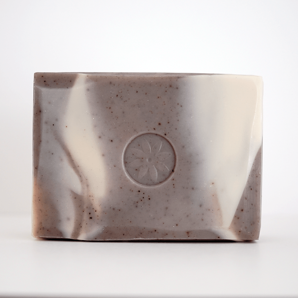 Unwrapped Lavender Cream Bar Soap with Stamp | TONIC