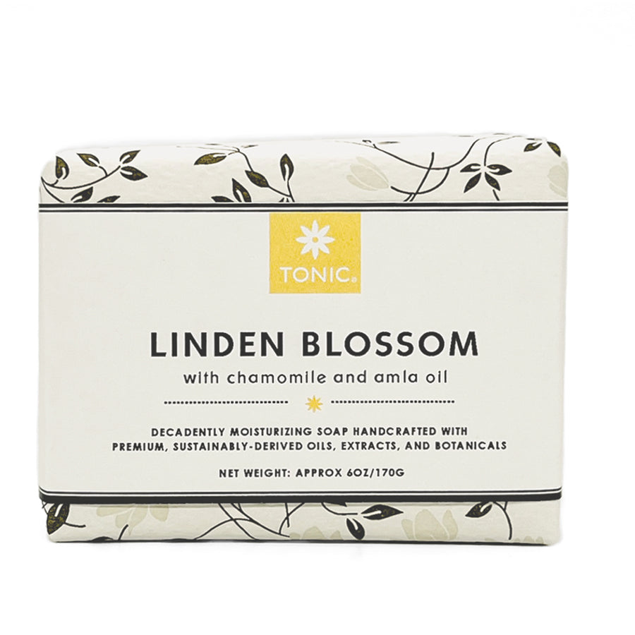 Linden Blossom Bar Soap with Chamomile and Amla Oil by TONIC