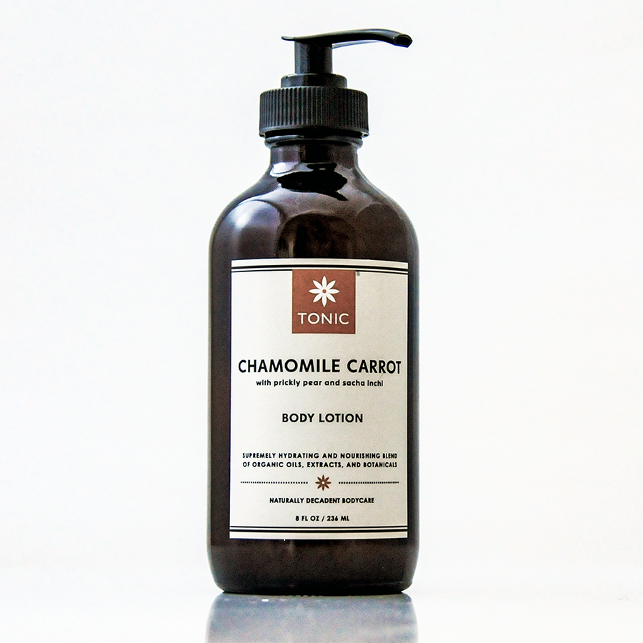 Chamomile Carrot Body Lotion with Prickly Pear and Sacha Inchi