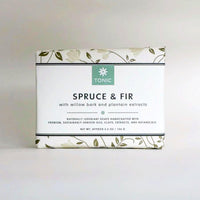 Spruce and Fir Bar Soap with Willow Bark and Plantain Extracts by TONIC