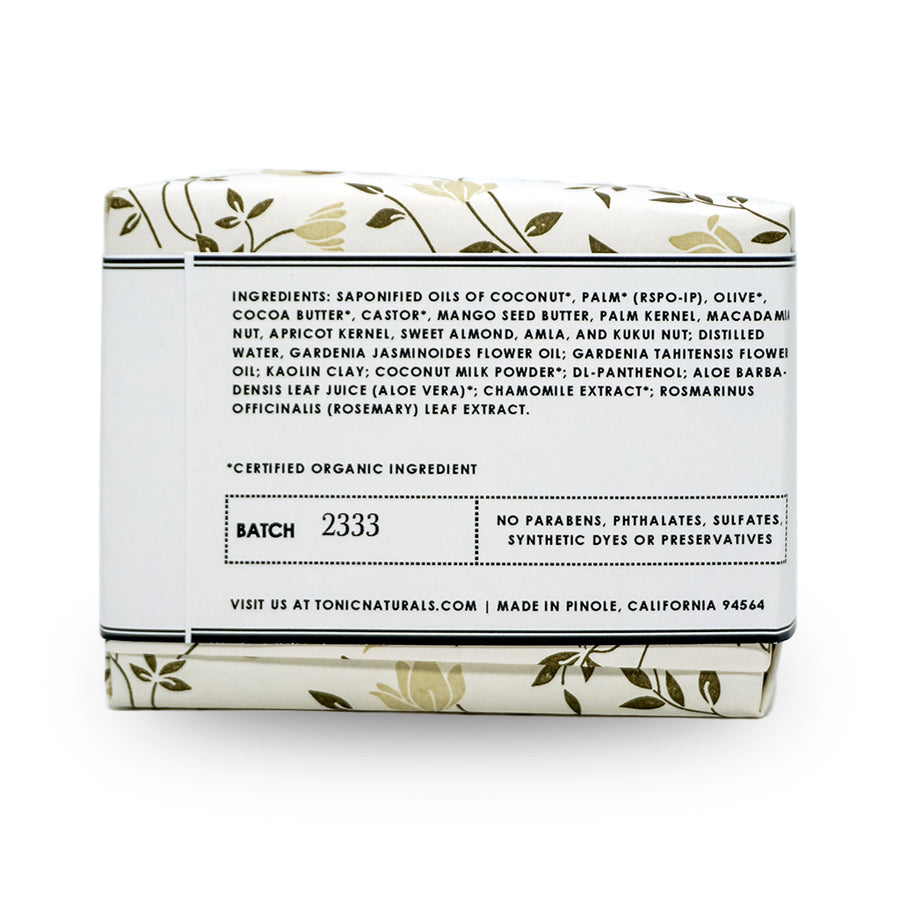 Tiare Gardenia Bar Soap